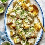 Crispy Roasted Potato Salad with Fresh Herbs and Creamy Dressing Recipe