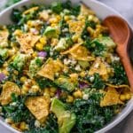Mexican Street Corn Kale Salad Recipe