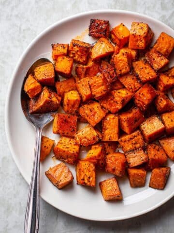 Air Fryer Spiced Sweet Potato Cubes Recipe