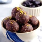 Lemon Blueberry Energy Balls Recipe