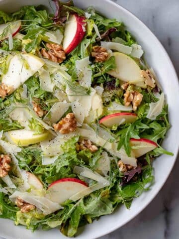 Fennel Apple Salad with Toasted Walnuts and Parmesan Recipe