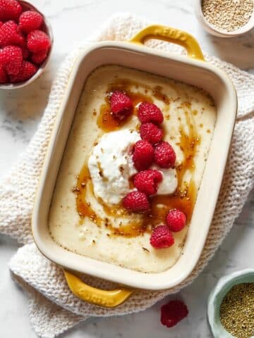 High Protein Pancake Bowl Recipe