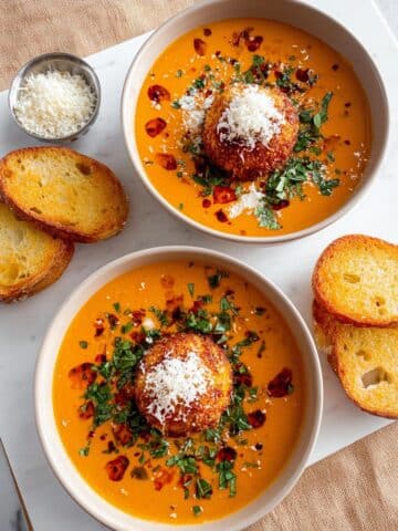 Fried Crispy Burrata with Vodka Sauce Recipe