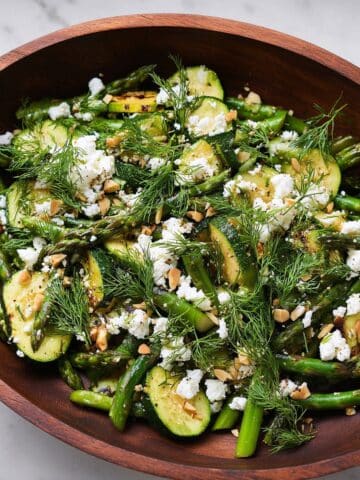 Sautéed Spring Vegetable Salad Recipe