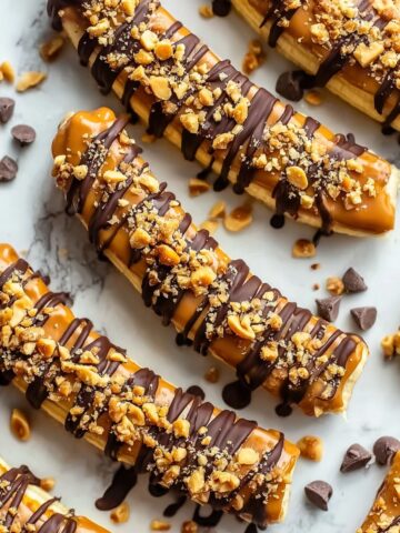 Must-Try Frozen Banana Snickers — Healthy Banana Treats Everyone Will Love Recipe
