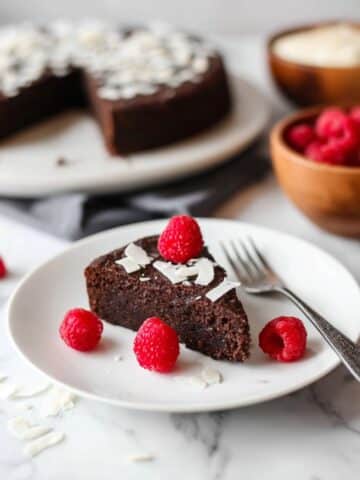 Coconut Flour Chocolate Cake (Gluten-Free, Dairy-Free) Recipe