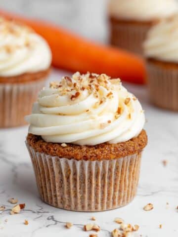 Cupcakes Carotte et Glaçage Philadelphia Recipe