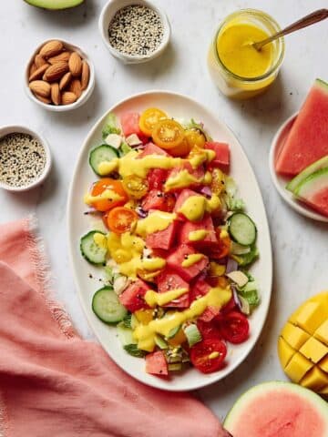 Spicy Watermelon Salad (True Food-Inspired!) Recipe