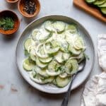 Low Carb Keto Cucumber Salad Recipe