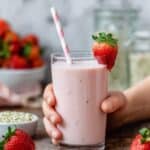 Strawberry Banana Smoothie with Yogurt Recipe