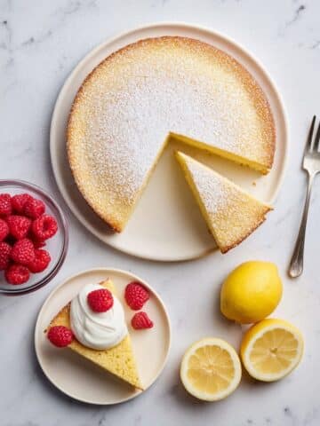 Olive Oil Cake with Lemon and Greek Yogurt Recipe