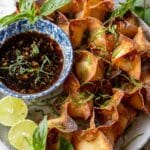 Cheese Rangoons with Sweet Ginger Chili Sauce Recipe