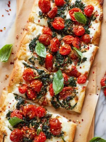 Burst Tomato Flatbread Recipe