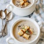 Homemade Cream of Mushroom Soup Recipe