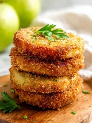Crispy Air Fryer Green Tomatoes Recipe