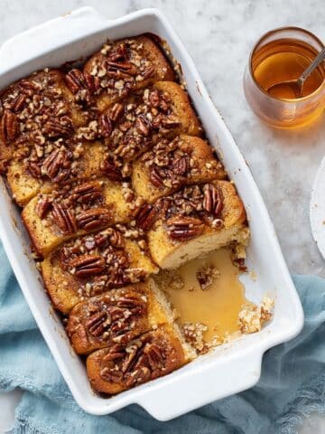 Overnight French Toast with Pecans Recipe