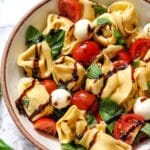Caprese Tortellini Pasta Salad Recipe