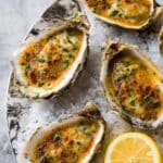 Chargrilled Oysters with Creole Butter and Pecorino Romano Recipe
