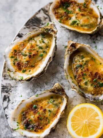 Chargrilled Oysters with Creole Butter and Pecorino Romano Recipe