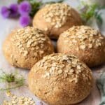 Oat Bread Rolls Recipe