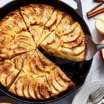 Maple Apple Skillet Cake Recipe