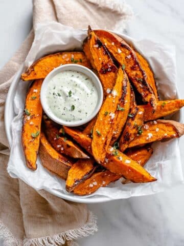 Crispy Oven-Baked Sweet Potato Wedges Recipe