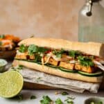 Vegetarian Banh Mi Sandwich Recipe