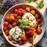 Marinated Cherry Tomatoes with Burrata Recipe