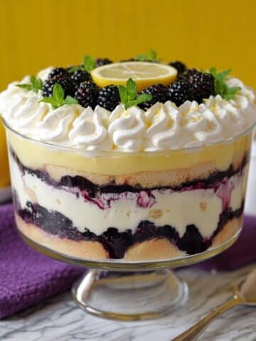 Lemon Blackberry Trifle Recipe