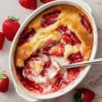 Strawberry Cobbler with Cream Cheese Recipe