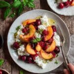 Marinated Stone Fruit Caprese Salad Recipe