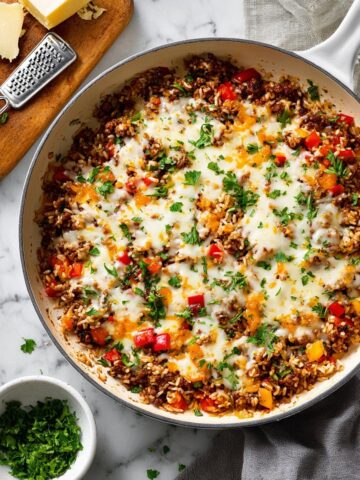 Stuffed Pepper Skillet (Easy Unstuffed Peppers) Recipe