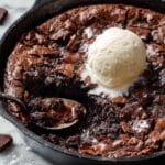 Double Chocolate Skillet Cookie Recipe