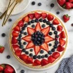 4th of July Fruit Pizza Recipe