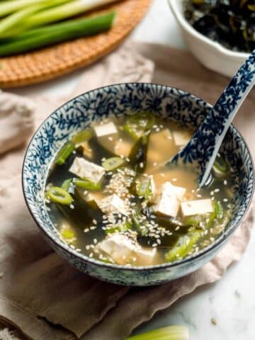 Homemade Miso Soup with Tofu Recipe