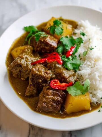 Coconut Beef Curry Recipe