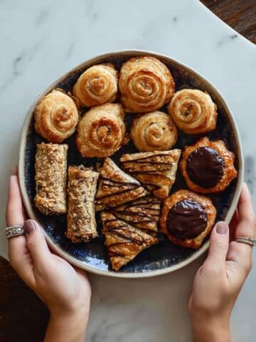 Easy Mini Baklava (4 Ways) with Chocolate, Nut, and Rolled Variations Recipe