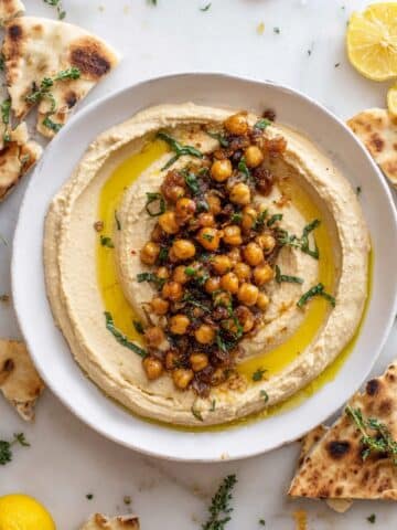 Caramelized Onion Hummus Recipe