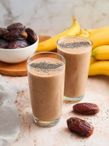 Banana Date Salted Caramel Smoothie Recipe