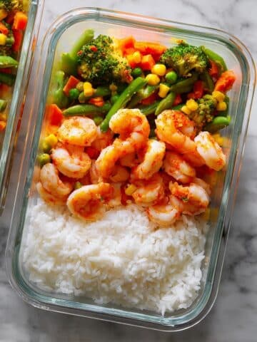 Honey Garlic Shrimp Meal Prep Recipe