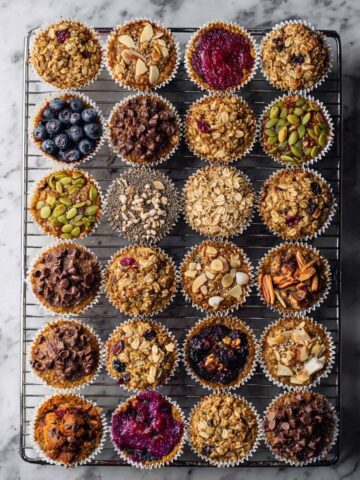 Easy Baked Oatmeal Muffins Recipe