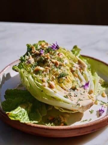 Grilled Wedge Salad with Spicy Ranch Dressing Recipe