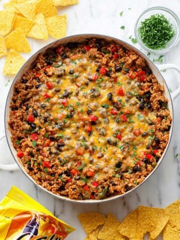 Mexican Ground Beef Skillet Recipe