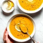Lemony Lentil Soup Recipe