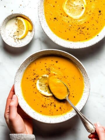 Lemony Lentil Soup Recipe