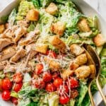 Chicken Caesar Salad (Meal Prep Friendly) Recipe