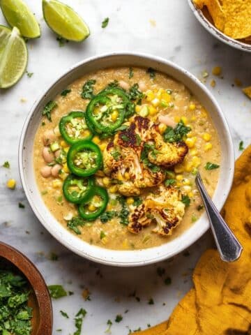 Creamy Vegan White Chili Recipe