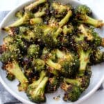 Vegan Roasted Broccoli with Lemon & Garlic Recipe