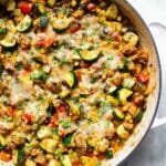 Tex Mex Chicken and Zucchini Skillet Recipe