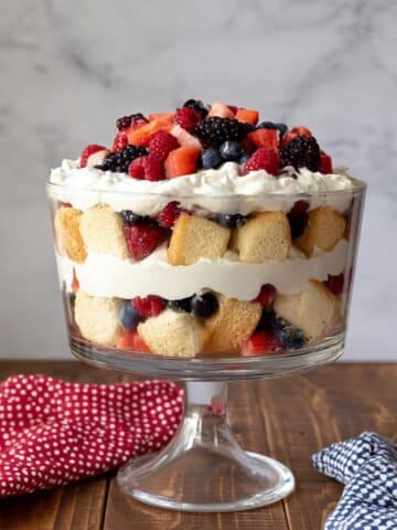 Triple Berry Trifle Recipe